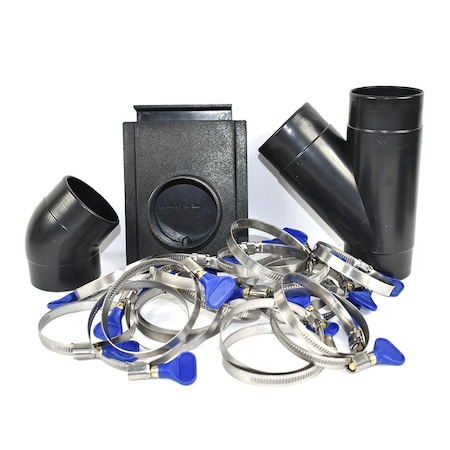 Big Horn 2-1/2 Inch Dust Collection Kit 11663